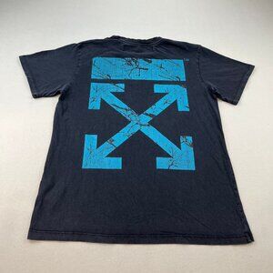 Off White T-Shirt Small Black Macao Virgil Abloh Arrows 2018